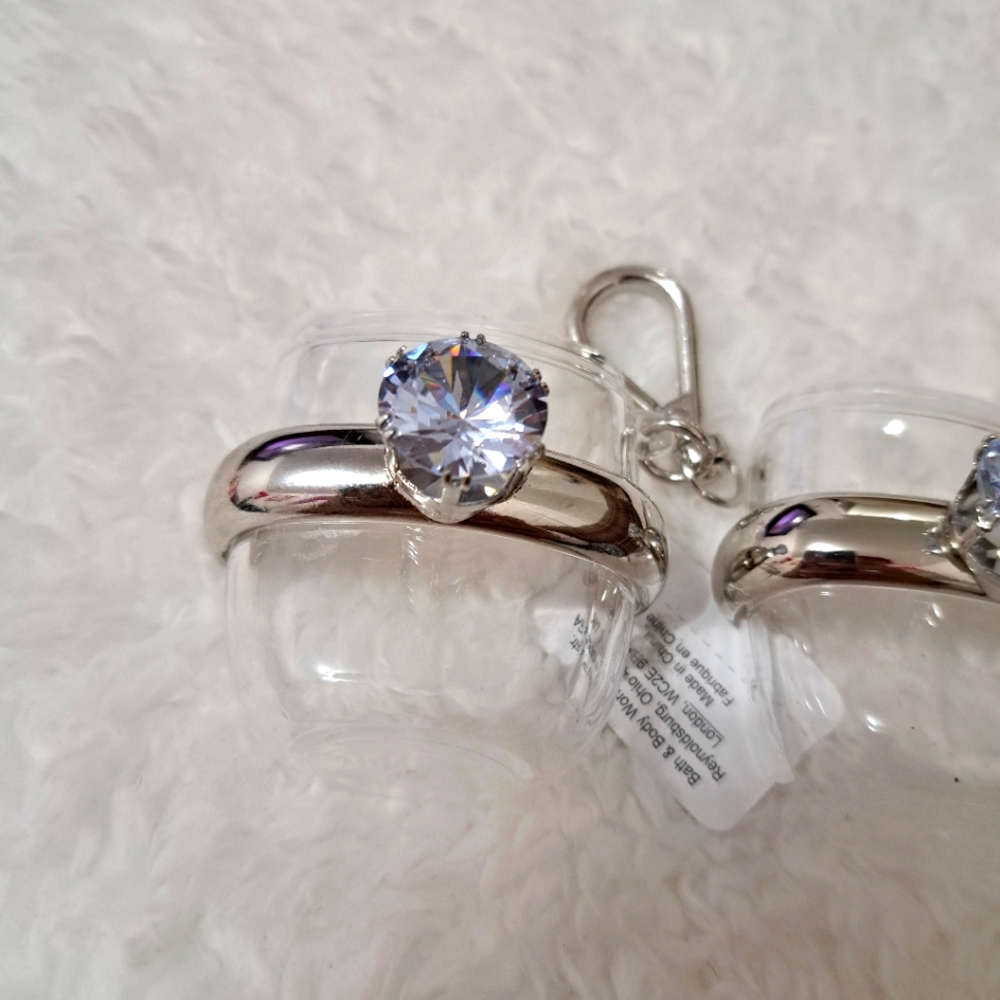 Bling RING Bath and Body works sanitizer pocket back holder